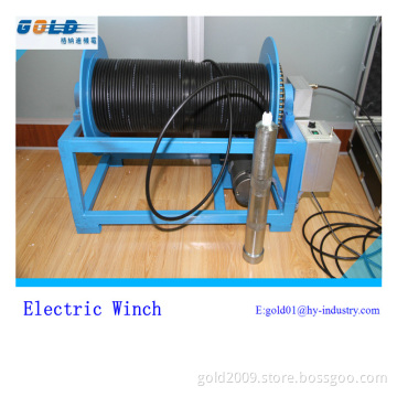 drilling hole for water well inspection camera ,well camera